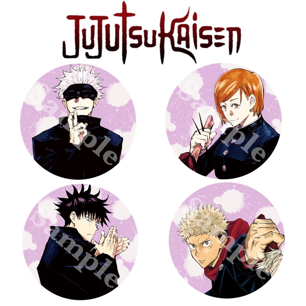 [HANDMADE] Jujutsu Kaisen Buttons